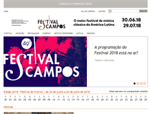 Tablet Screenshot of festivalcamposdojordao.org.br